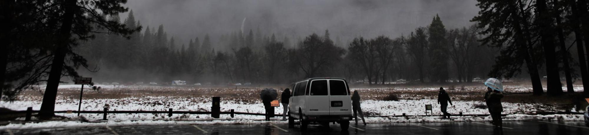 Fog in the Yosemite Valley